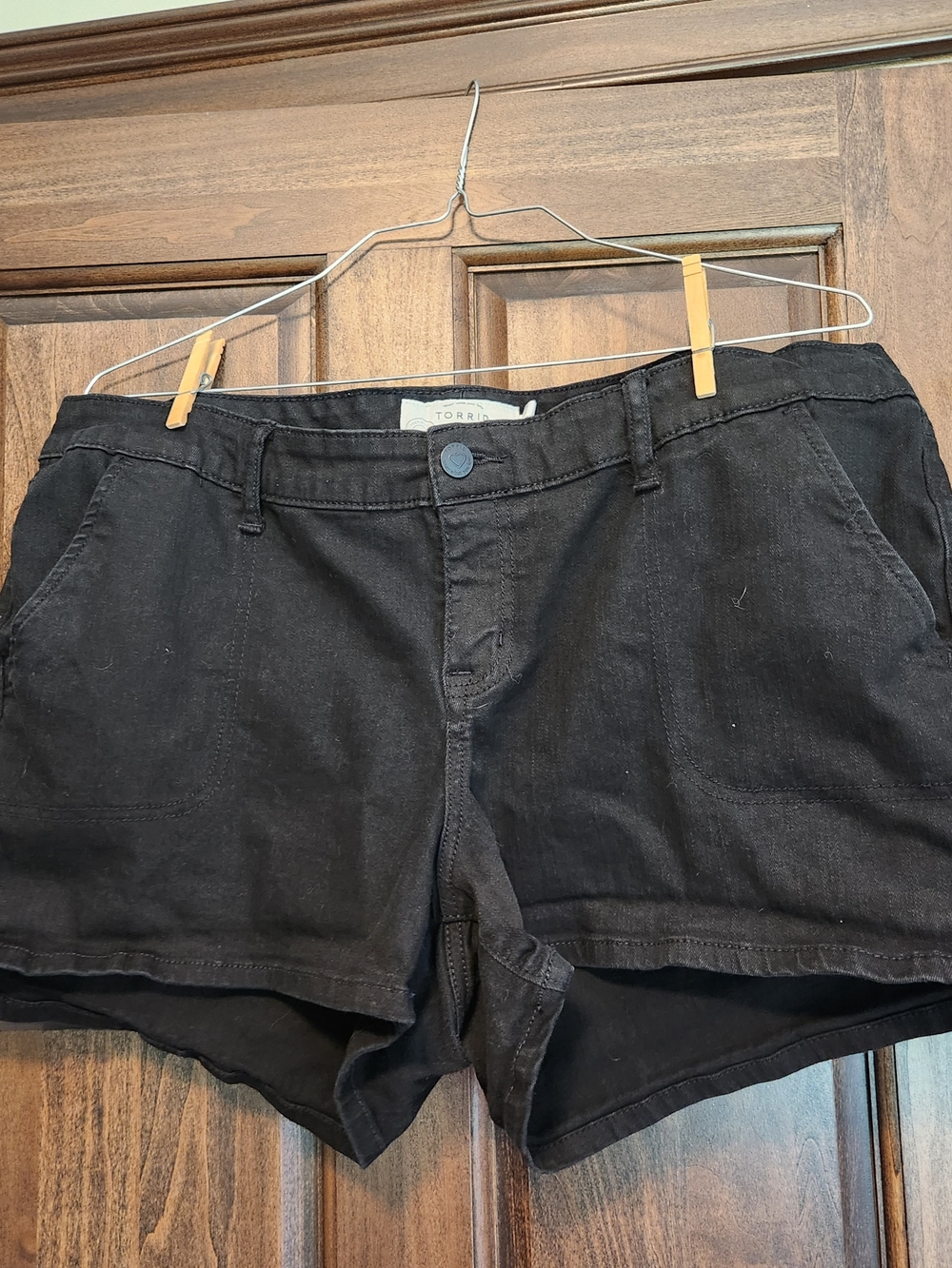 torrid Black Jean Shorts Size 20
